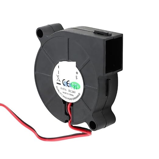 50mm Electric Blower Fan Small Plastic Blade DC 50x50x15mm Cooling Air Cooler by Unknown