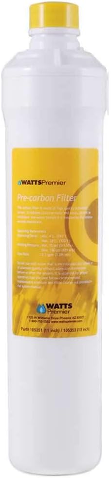 Watts Premier WP105351 RO Pure/Pure Plus Carbon Pre-Filter by WattsPremier