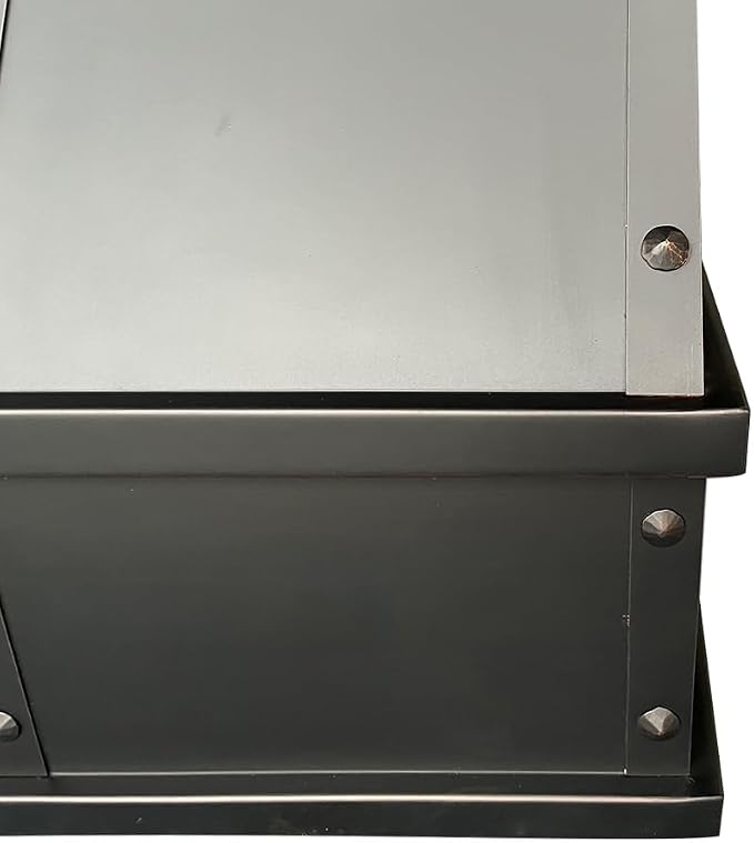 CT Copper Tailor Sloped Copper Vent Hood Island Mount, 610 CFM Exhaust Fan - Image 4