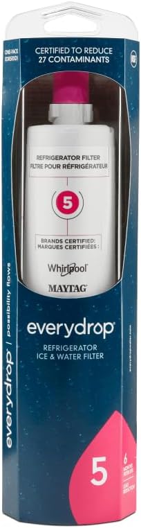 everydrop® by Whirlpool Ice and Water Refrigerator Filter 5, Single-Pack by everydrop