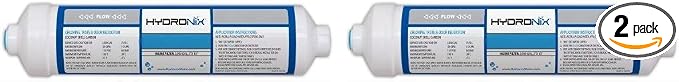 Hydronix ICF-10Q Inline Post Activated Carbon Water Filter Replacement Cartridge by Hydronix
