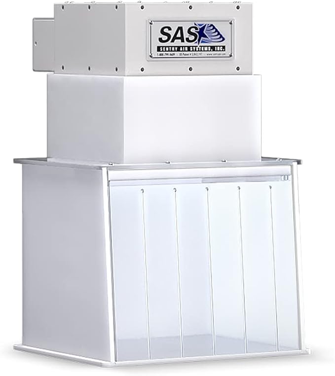 12” Mini Portable Clean Room – Laminar Flow Hood by SentryAirSystemsInc