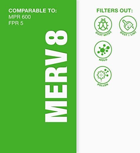 Aerostar 12x12x1 MERV 8 Air Filter, ACTUAL SIZE, Air Conditioning & Furnace - Image 8