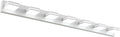SineRise LED Modern Bathroom Vanity Light Fixtures (7-Light, 55-Inch, Dimmable), Matte White Modern Acrylic Bathroom Wall Lighting Fixtures Over Mirror (Cool White 6000K)
