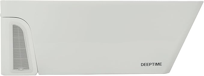 Deeptime Smart Cold Plunge Tub,Ice Bath with Built-In Chiller(Down to 38F),Smartphone Control,Whisper-Quiet,Spacious Design for Full-Body Recovery & Cold Therapy,White