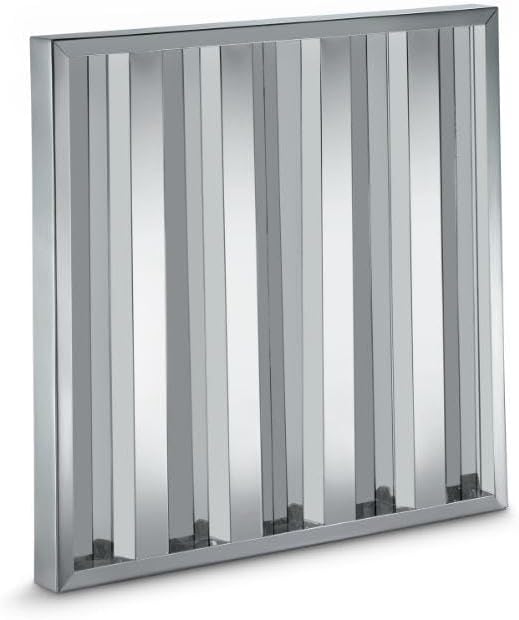 Kratos Commercial Hood Filter 20" x 20" x 2", Stainless Steel - Image 2