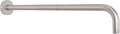 HarJue Shower Arm with Flange and Teflon Tape, Wall Mounted Shower Pipe 304 Stainless Steel Extension Arm for Fixed Shower Head & Handheld (24 Inch, Brushed Nickel)