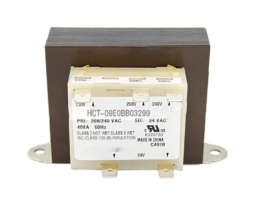 1 Pcs new 40VA 208V 240V to 24V HCT-09E0BB03299 Ducted Air Conditioner by Unknown