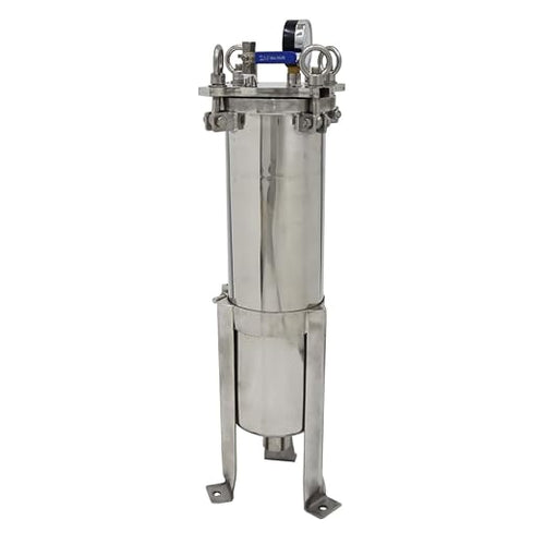 #4 Bag Filter Housing 304 Stainless Steel Filter Solid-Liquid Separation Tool by PreAsion