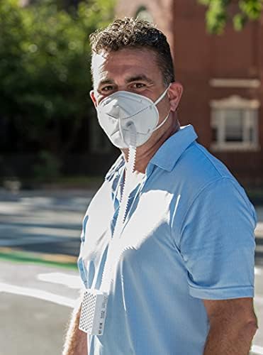 BROAD Breathe Easier AirPro Mask Rechargeable Reusable Air Purifying Respirator - Image 2