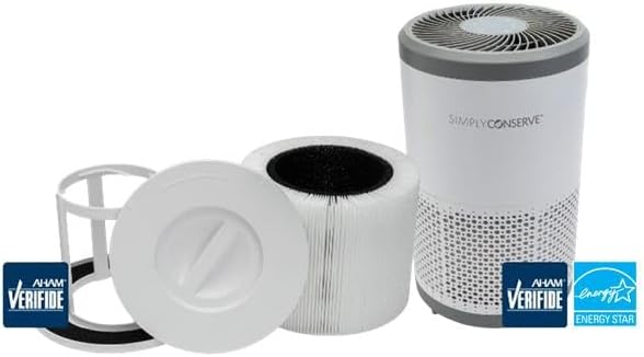 Simply Conserve, Replacement HEPA H13 and Carbon Filter Pack, - Image 5