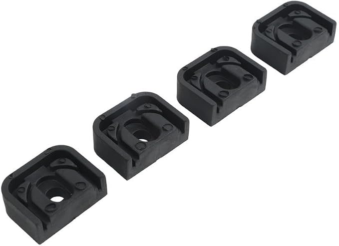 4 PCS Air Conditioner Outdoor Unit Vibration Absorbing Pads, Built - Image 4