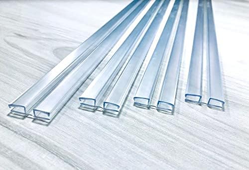 DistinctAndUnique Clear PVC Piano Style Living Hinge by DistinctAndUnique