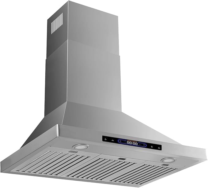36 inch Wall Mount Range Hood Convertible Vent by VAV