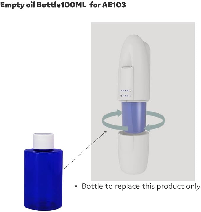 Repalcement Empty Oil Bottle for AE103 Plug in Wall Diffuser, Refill Essential - Image 3