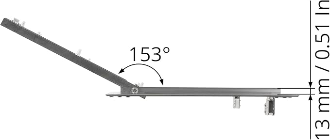 12" x 16" Inch Aluminum Drywall Access Panel - Service Shaft Door - Plumbing, Electricity, Heating, Alarm Wall Inspection hatch for Drywall - Bathroom Service Access Hole Cover