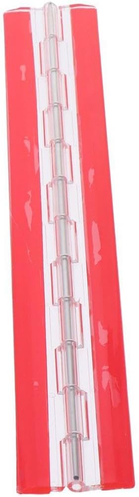 2pcs 300mm Transparent Plastic Acrylic Continuous Piano Hinge, Acrylic - Image 2