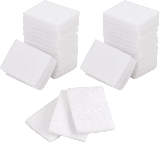 PH PandaHall Unscented Aroma Pads, 50 Pack 1.1x0.8 Aroma Oil Refill Pads by PHPandaHall