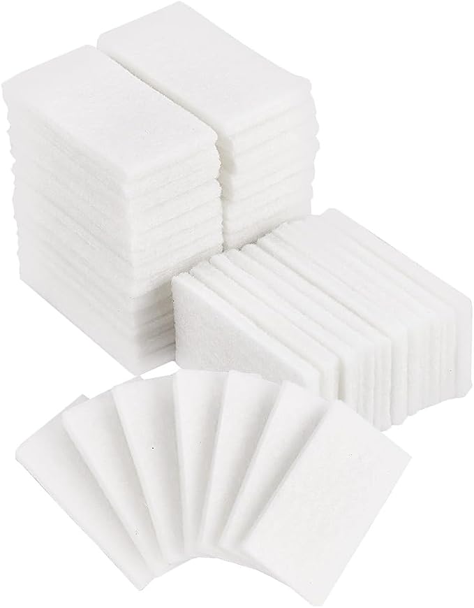 PH PandaHall 150pcs Rectangle Aroma Pads Aromatherapy Refill Pads 1.7×0.9" by PHPandaHall