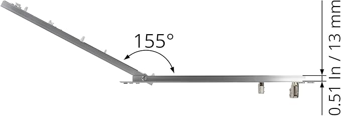 16" x 16" Inch Aluminum Drywall Access Panel - Service Shaft Door - Plumbing, Electricity, Heating, Alarm Wall Inspection hatch for Drywall - Bathroom Service Access Hole Cover