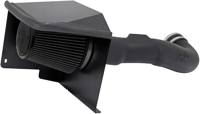 K&N Cold Air Intake System: Dry-Flow Air Filter, Increase Performance & Towing: by KNEngineeringInc