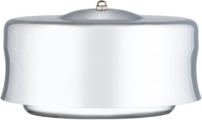 United Pacific S1103 6-3/8" Chrome Round Air Cleaner Assembly - Image 3