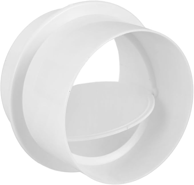 Ductless Ventilation Pipe Check Valve Non-return Device by MUCKLILY