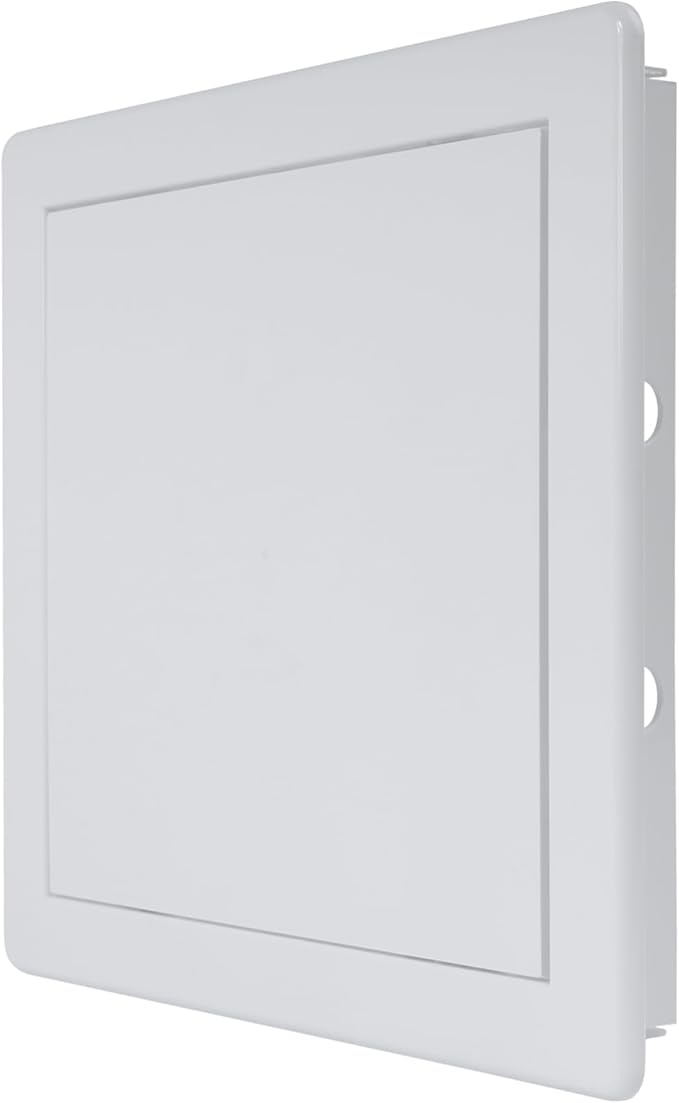 Vent Systems 8x8 Access Panel - Easy Access Doors - ABS Plastic - Access Panel for Drywall, Wall and Ceiling Electrical and Plumbing Service Door Cover - Exterior Dimensions 8.7x8.7 Inches