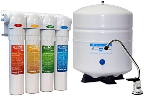 No Tools Required Home Reverse Osmosis Drinking Water System 4 Stage NTR by AppliedMembranesInc