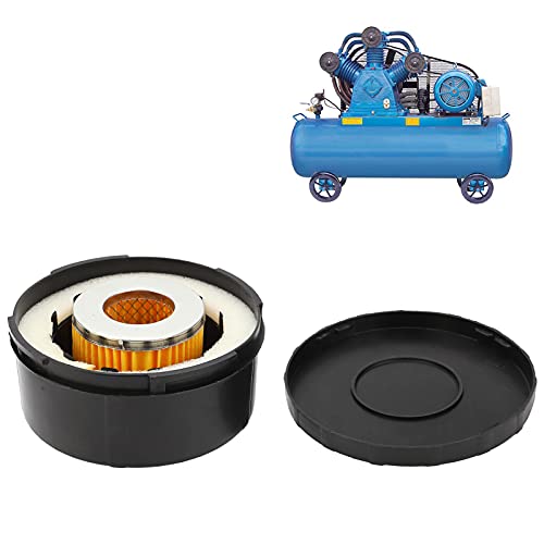 3/4 25mm Air Compressor Silencer, Plastic Shell Round Muffler Filter Intake Dia - Image 6