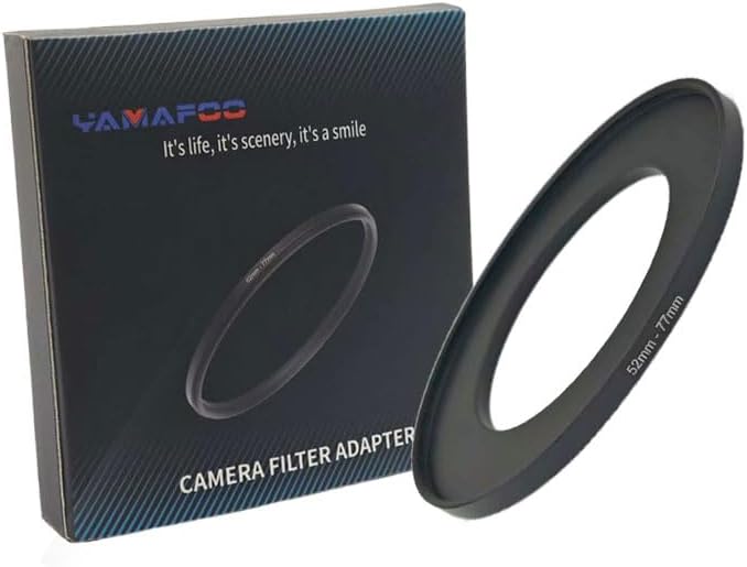 Metal Step-Up/Down Ring Adapter Compatible by YAMAFOO