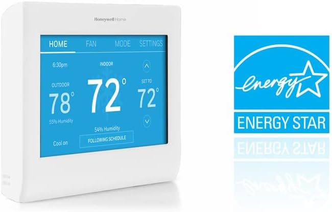 Honeywell Home RTH9600WF Smart Color Thermostat + Honeywell Home 20x25x4 MERV 8 - Image 4