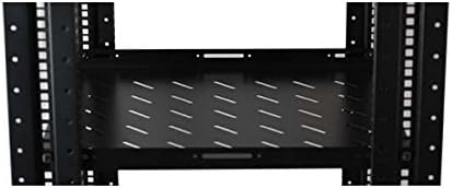 Raising Electronics Server Rack Open Frame Rack 4 Post 19 inch Adjustable - Image 6