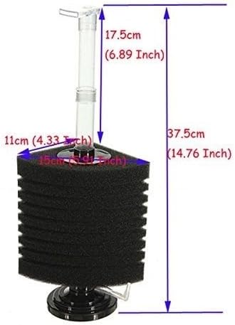 CNZ XY-2893 Air Driven 10 Layer Biochemical Bio Sponge Filter - Image 2