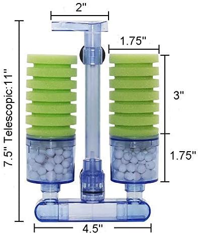 Multi Layer Filter Media Biochemical Dual Sponge Filter - Image 4