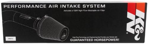 K&N Cold Air Intake System: High-Flow Air Filter, Increase Performance & - Image 7