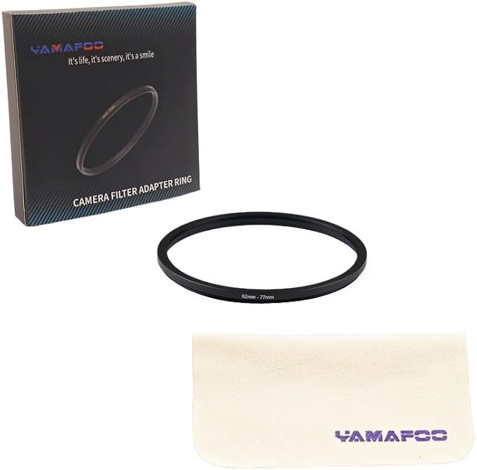 82mm to 77mm Step-up Adapter Rings, Step Up Ring, Step-Down Rings Filter Ring - Image 2