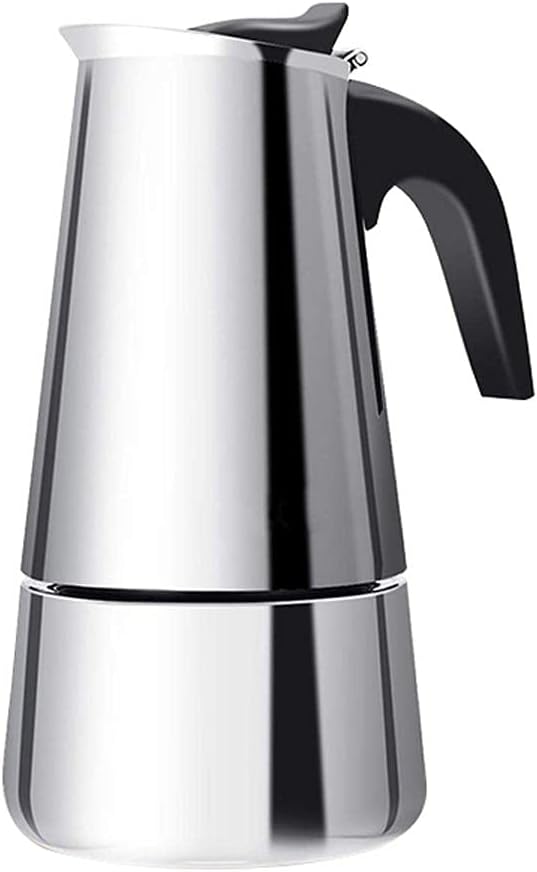ZJchao Eagle Beak Design Moka Pot Portable Stainless Steel Coffee Maker Pot by ZJchao