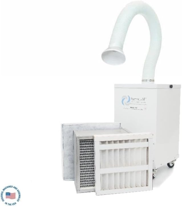 Extract-All Portable Air Cleaner Fume Extractor and Source Capture by Extract-All