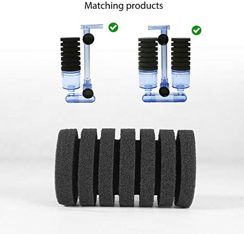 UPETTOOLS Aquarium Biochemical Sponge Filter Ultra Quiet Aquarium Air Pump Bio - Image 2