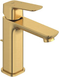 Grohe 101920GN00 Cubeo Single Hole Single Handle M-Size Bathroom Faucet, 1.2 GPM, Brushed Gold
