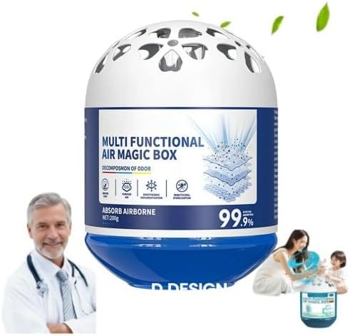 Indoor Air Purification Dust Removal Magic Box, Mutomatic Dust-Sucking Dusts by Unknown