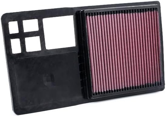 K&N Engine Air Filter: Reusable, Clean Every 75, 000 Miles, Replacement Car Air - Image 2