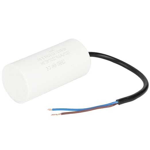 CBB60 Run Capacitor with Wire Lead 250V AC 100uF 50/60Hz Run Round Capacitors - Image 3