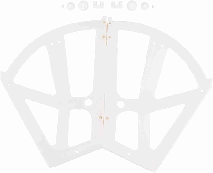 1Pair 2 Layers Shoes Drawer Cabinet Hinges, Shoe Cabinet Replacement Fitting by Buachois