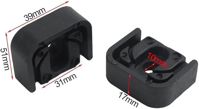4 PCS Air Conditioner Outdoor Unit Vibration Absorbing Pads, Built - Image 2
