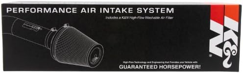 K&N Cold Air Intake System: High-Flow Air Filter, Increase Performance & - Image 2