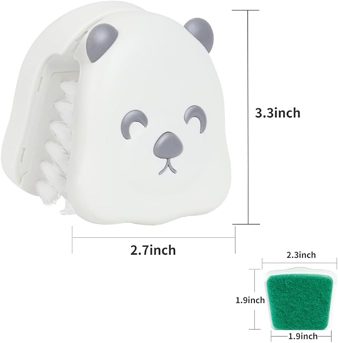 CQT BladeBrush Knife and Cutlery Cleaner Brush Bristle Scrub Kitchen Washing - Image 2