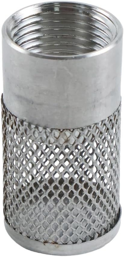 25mm Dia Hose Inlet Suction Strainer Filter, Stainless Steel Water Pump Filter by Etersec