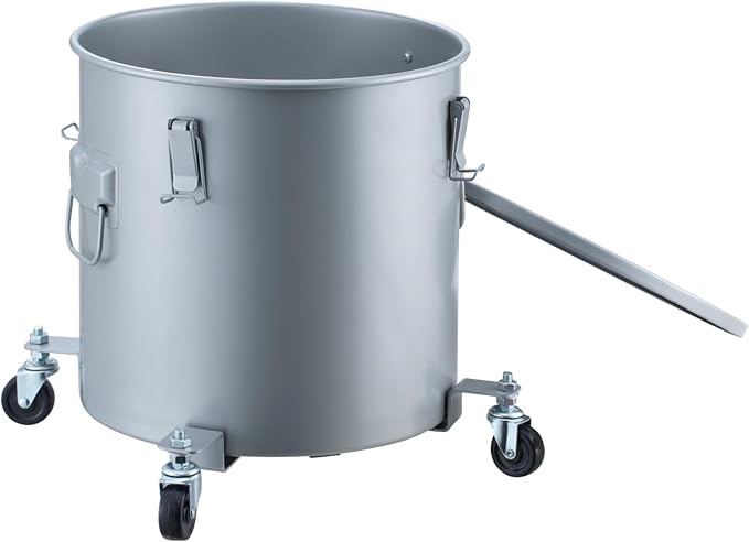VEVOR 10 Gallon Fryer Grease Bucket, Oil Disposal Bucket Caddy on Wheels - Image 11